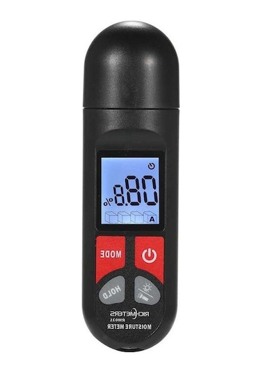 Pazly 4 Ölçekli Ahşap Nem Ölçer - 100 Ağaç Türü İçin Otomatik Kapanma Lcd Ekran - Hassas Ahşap Nem Ölçümü - Ahşap Endüstrisi İçin Tasarlandı