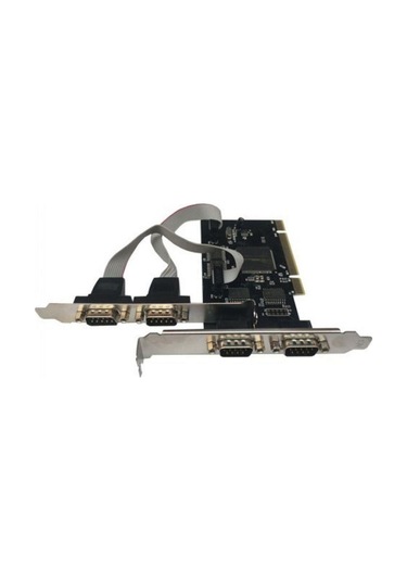 Pci 4 Port Com Kart 4 Port 9 Pin Pcı Splitter Seri Com Kart