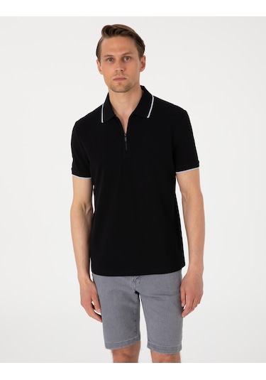 Pierre Cardin Erkek Siyah Tişört 50307516-vr046 SIYAH