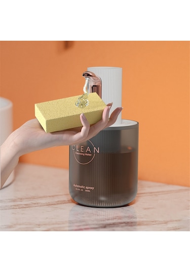 Xiaaokeji Lüks Otomatik Köpük Sabunluk - 150-200ml Kapasite A Beyaz