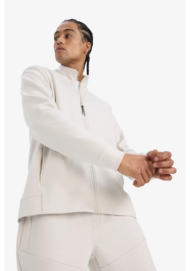 Defacto Defactofit Standart Fit Dik Yaka Skuba Dalgıç Kumaş Fermuarlı Hırka E9337ax25aubg721 Bej Defacto Defactofit Standart Fit Dik Yaka Skuba Dalgıç Kumaş Fermuarlı Hırka E9337ax25aubg721 Bej