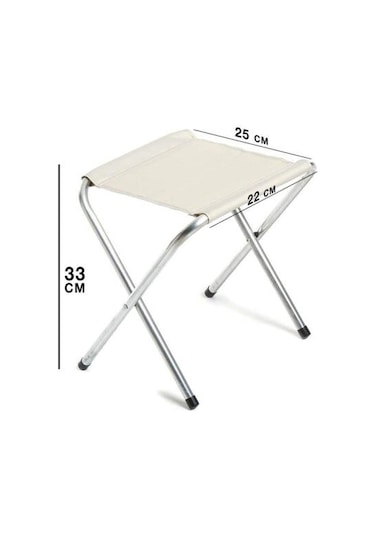 Funky Chairs Katlanabilir Tabure Beyaz