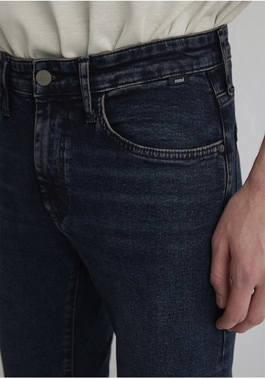 Mavi - Jake 90lar Tokk Mürekkep Mavi Jean Pantolon 0042282944 Lacivert