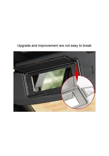 Wondernest Mercedes-benz S Class W220 1998-2005 Ön Sağ Güneşlik Makyaj Aynası Gri