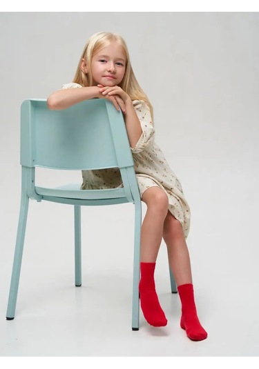 Babushka Renkli Çorap Seti Yüksek Konçlu 54894367 Kırmızı