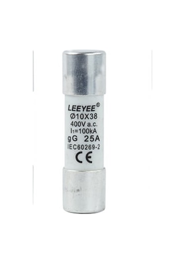 25a Kartuş Porselen Sigorta 10x38 3 Adet
