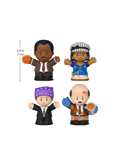 Little People Collector The Office 4 Adet Figür Özel Seri Set Captain America