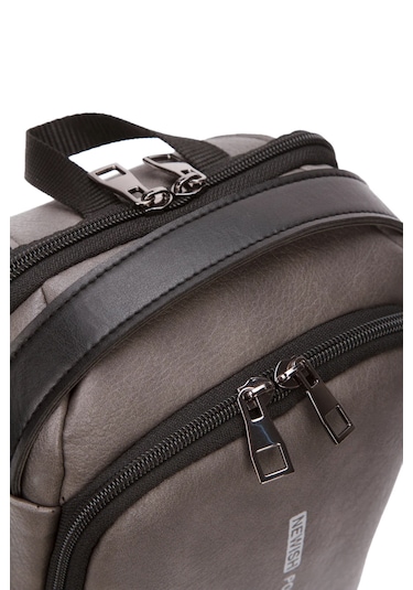 Newish Polo Uziko Çapraz Sırt Çantası-body Bag -antrasit Antrasit