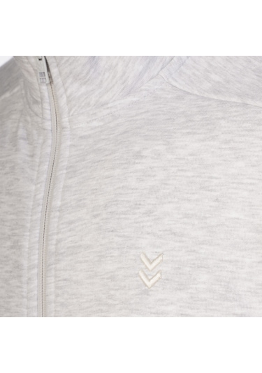 Hummel Pulse Male Fermuarlı Sweatshırt 922425-9098 Gri