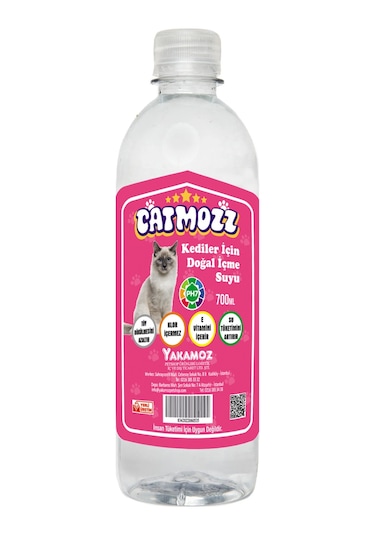 Catmozz Cat Water Kediler İçin Doğal İçme Suyu 700 ML