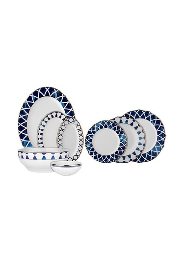 Koleksiyon Poetica 61 Parça Yemek Takımı Arya Mavi