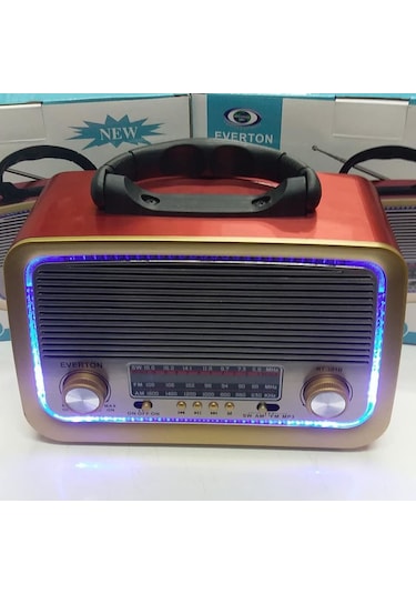Everton Rt-301B Bluetooth Usb-Sd-Fm Nostaljik Radyo
