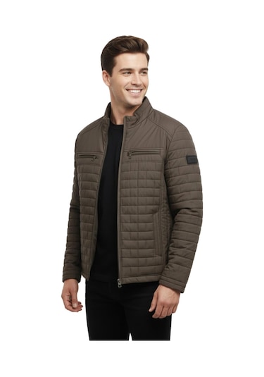 Erkek Kapitone Hakim Yaka Spor Mont 99500 Bgl-st04169 VİZON