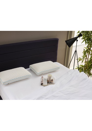 Ortopedik Tombul Visko Yastık - Yaşlanma Karşıtı Collagen Güzellik Yastığı - Kırışıklık Önleyici 1 Adet Çok Renkli