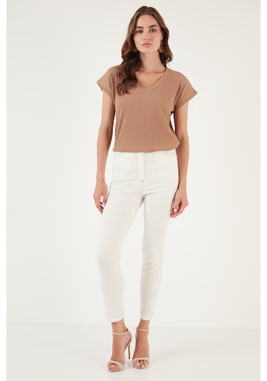 Lela Bayan Bluz 5865039 Camel CAMEL