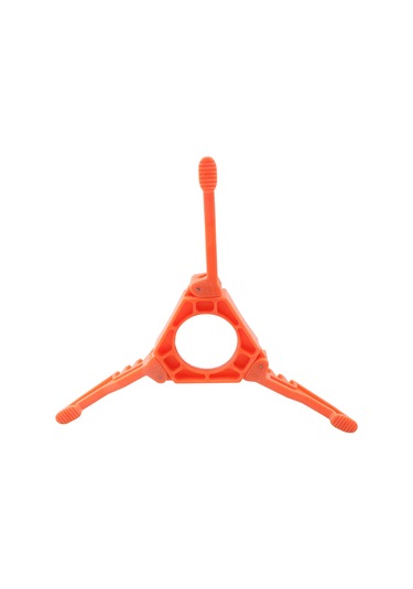 Neevoyu Kamp Ocakları İçin Katlanabilir Plastik Gaz Tankı Stantı - Sabit Tutma, Hafif Ve Taşınabilir Dış Mekan Erişimi Turuncu