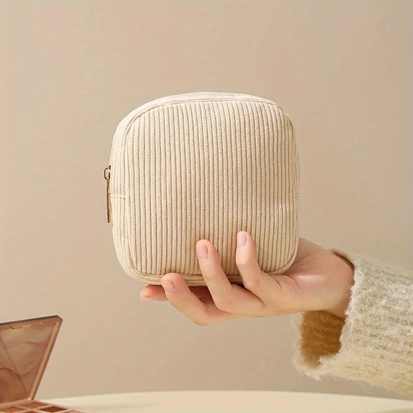 Gateesat Kadınlar İçin Gri Hafif Seyahat Makyaj Çantası - Çok Bölmeli Kozmetik Saklama Gri