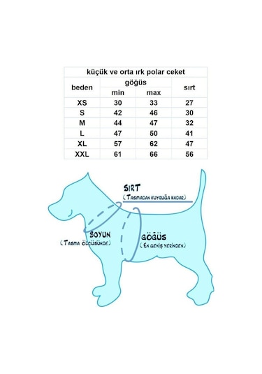 Noel Baba Çeket Küçük Köpeklere Uygun Polar Large