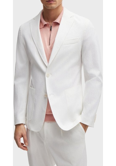 Boss Erkek Ceket 50514667 100 Beyaz