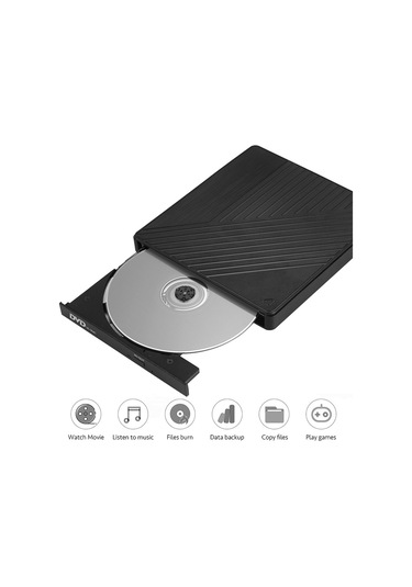 Sones Usb 3.0 Ve Type-c Dvd Sürücü Oynatıcı Harici Optik Sürücü