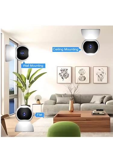 Wifi Güvenlik Kamerası 2mp 1080p Hd Akıllı Ip Kamera Onvif V380