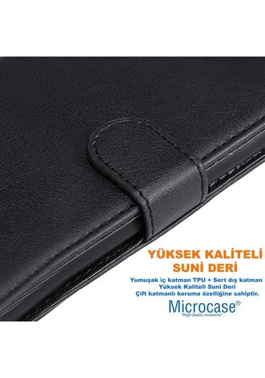 Oneplus Uyumlu 8t/9r Cüzdanlı Standlı Kapaklı Deri Kılıf Siyah Al4232