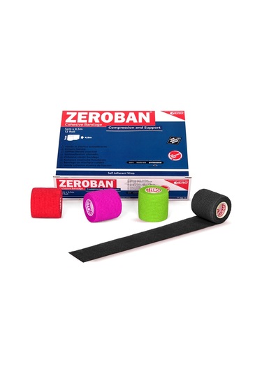 Zeroban Bandaj 5 CM x 4.5 M Siyah