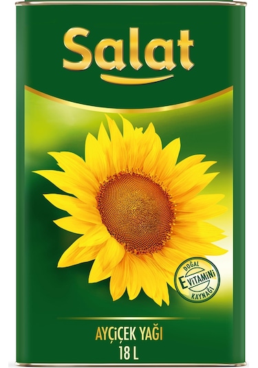 Salat Ayçiçek Yağı Teneke 18 L