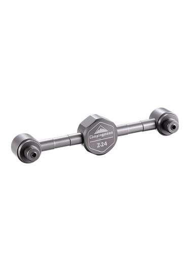 Campıngmoon Z24 Silindir Adaptörü Alüminyum Alaşımlı 1'Den 2'Ye Adaptörler Meme Şişe Dönüştürücü Gazlar Lamba Sobalar Adaptörü Sabit Braket Ile Çok Renkli