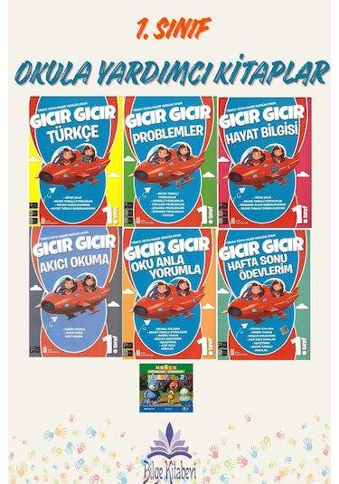 1. Sınıf Maarif Modeli Gıcır Gıcır 6 Lı Set