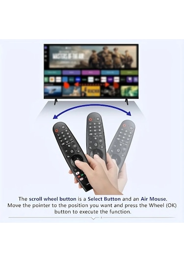 Motion003 Lg Tv İçin Magic Remote An-mr20ga Lg Akıllı Televizyonlar Sesli Sihirli Kumanda Ka