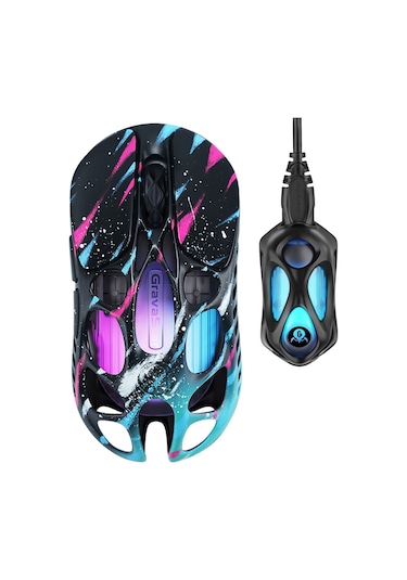 Gravastar Mercury Xpro Rgb 32k Dpı Optik Gaming Mouse+8k Dongle, Kablosuz, Magnezyum Alaşımlı, Progr Xpro