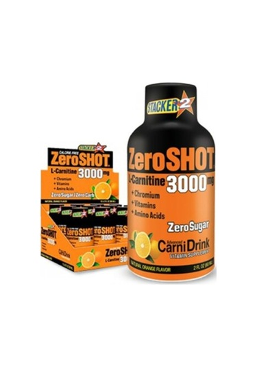 Zero Shot 60 Ml 3000Mg L-Carnitine 12 Adet - Hızlı Kargo
