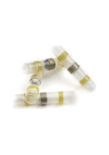 Asafe Isı Büzüşmeli, Kendinden Lehimli, Izole Konnektör 6Mm Için
