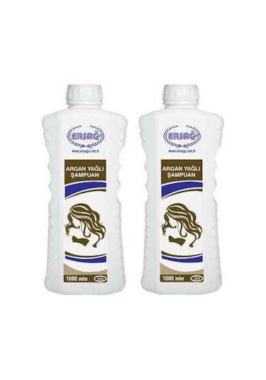Ersağ Argan Yağlı Şampuan 2 x 1 L