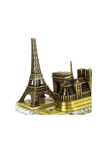 Lijinxu Magideal Kule Heykeli Bina Modeli Yaratıcı Paris Temalı Bronz