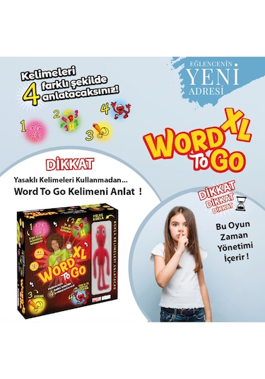 Yeni Tabu, Anlat Bakalım, Kelime Anlatma Oyunu Word To Go Xl