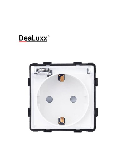 Dealuxx Kapaklı Beyaz Elektrik Prizi 196494054