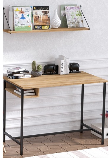 Decormet Lou Çalışma Masası Safir Meşe Çok Renkli