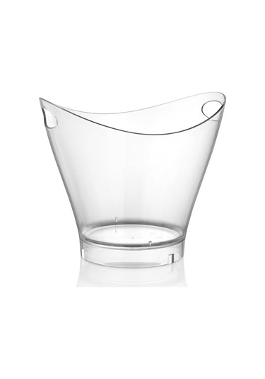 6 LİTRE DEV BUZ KOVASI Şeffaf