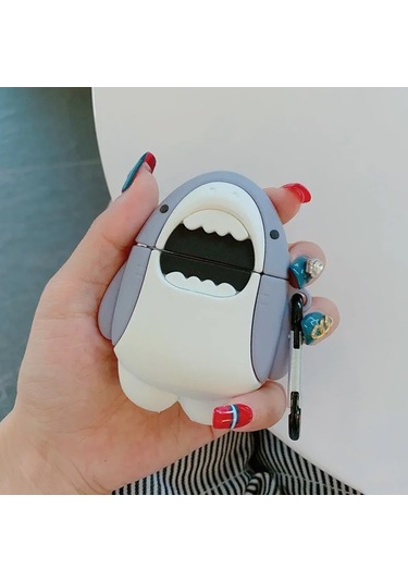 Microsonic Huawei FreeBuds 5 Kılıf Cartoon Figürlü Silikon Crtn-Fgr-Kpkblk