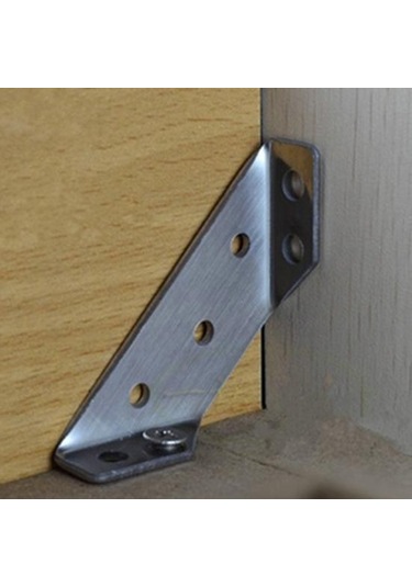 Köşe Braketi L Şeklinde Profesyonel Paslanmaz Çelik Anti-pas Sağ Açı Raf Dıy Mobilya