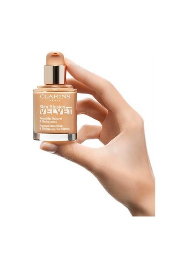 Clarins Skin Illusion Velvet 107C 30 ML Matlaştırıcı Fondöten
