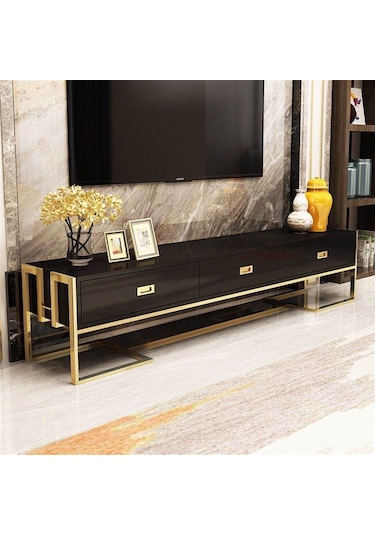 Violet Siyah Tv Ünitesi