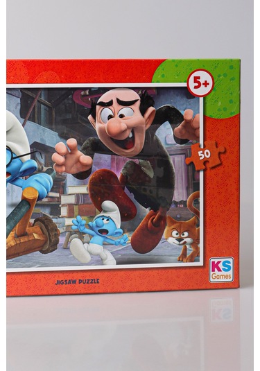 Dekomus İle Şirinler 50 Parça Puzzle