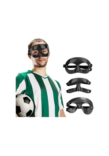 Flybuy Yüz Yüz Yarım Yarım Üst Taraf Siyah Nefes Maskesi Maskesi Koruyucu Koruma Çarpışma Burun Basketbol Alabilir Wz Çok Renkli