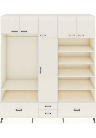 Hyperion Dolap 18 Raflı 4 Çekmeceli Tek Askılı 220x44x243 Aytaşı-aytaşı/aytaşı Aytası/aytası Hyperion Dolap 18 Raflı 4 Çekmeceli Tek Askılı 220x44x243 Aytaşı-aytaşı/aytaşı Aytası/aytası