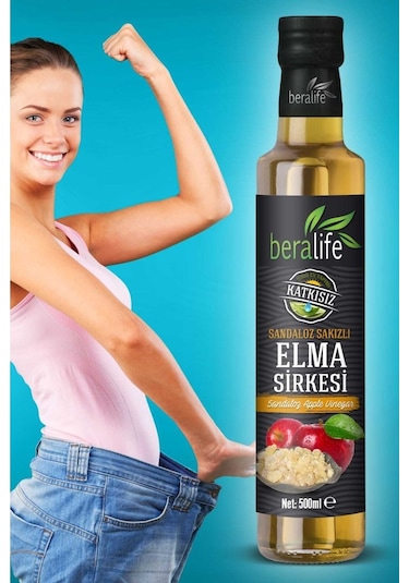 Beralife Sandaloz Sakızlı Elma Sirkesi 500 ML