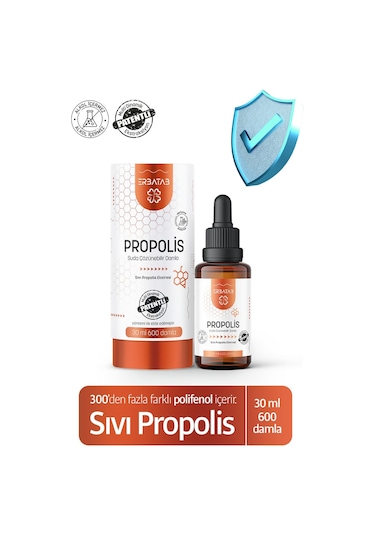 Erbatab Propolis Suda Çözünebilir Damla 30 ML