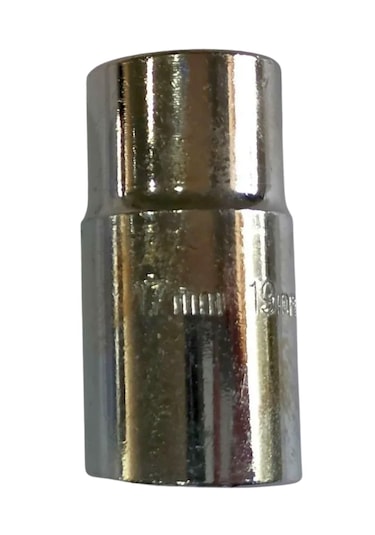 Teleskopik Bijon Anahtarının Sadece Lokması 17-19mm,kolsuz 1/2"